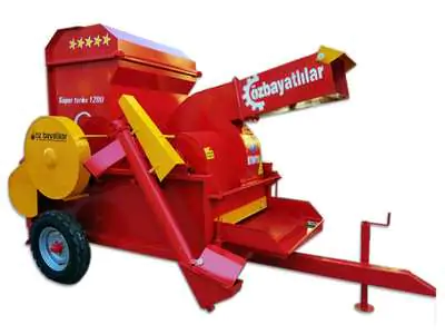 Şaftlı Helezonlu Harman Makinası